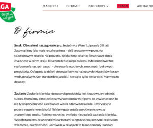 Firma Maga Foods w Dawidach
