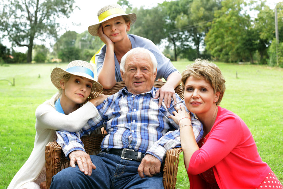 M jak miłość: Lucjan (Witold Pyrkosz), Marta (Dominika Ostałowska), Marysia (Małgorzata Pieńkowska), Małgosia (Joanna Koroniewska)