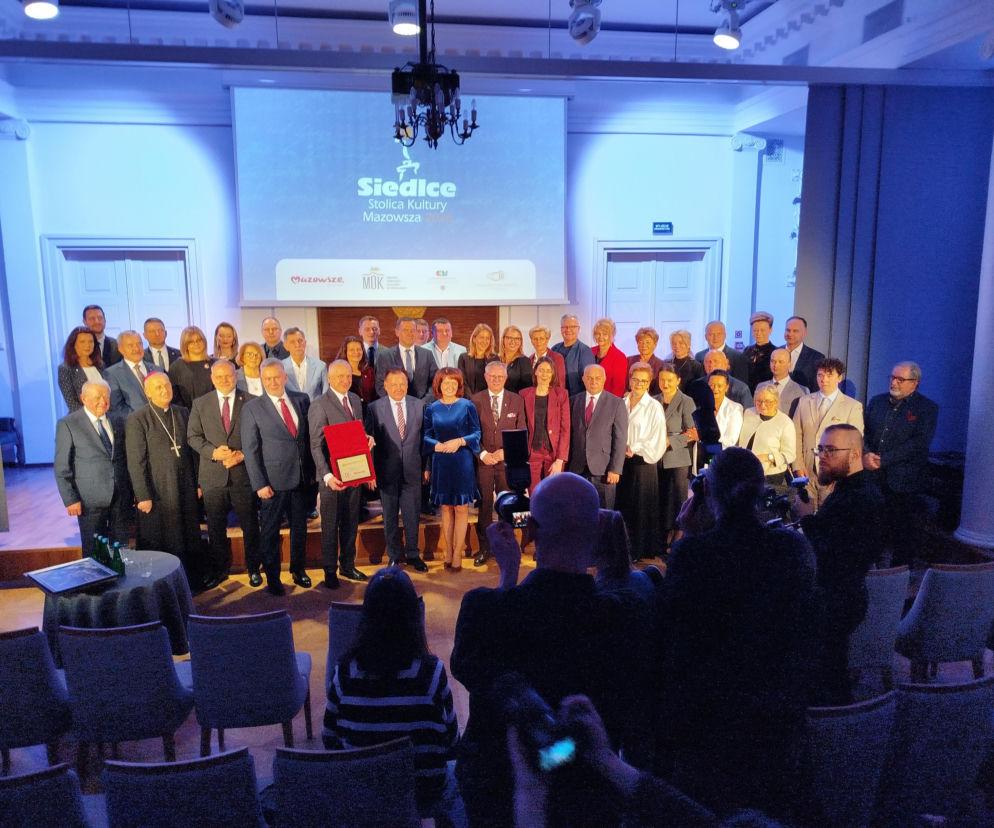 Prezydent odebrał symboliczny klucz z rąk marszałka: Siedlce są już oficjalnie Stolicą Kultury Mazowsza