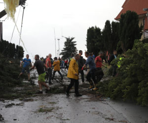 Trąba powietrzna spustoszyła okolice Nowego Sącza