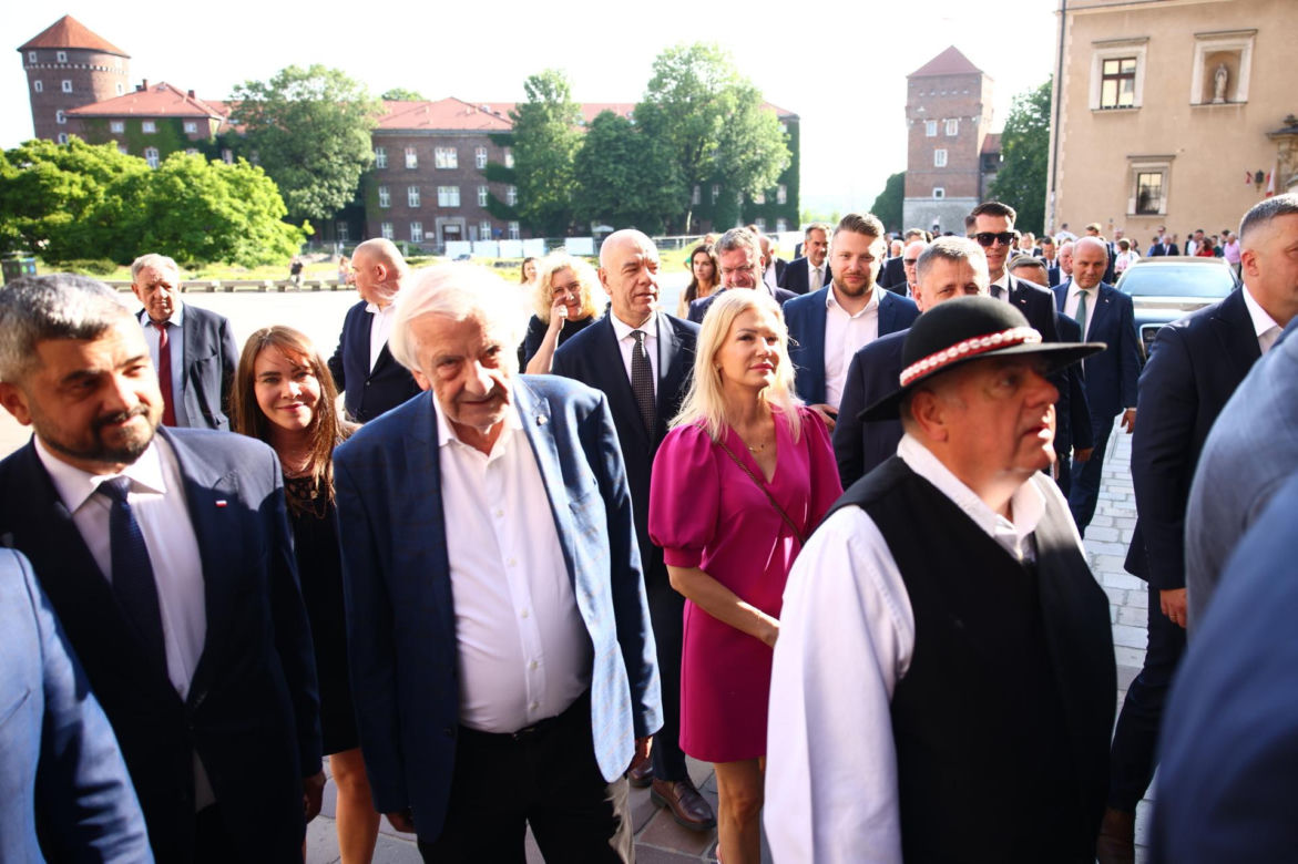Jarosław Kaczyński w Krakowie 18.06