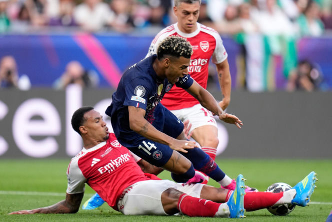 Liga mistrzów. Mecz PSG - Arsenal