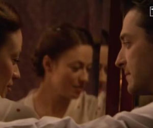 CZAS HONORU 5, odc. 56. Wanda (Magdalena Różczka) i Gustaw (Filip Bobek)