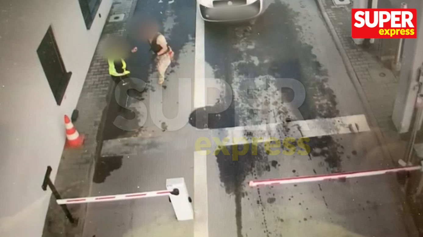  Atak nożownika przed Orlenem. Wszystko się nagrało!