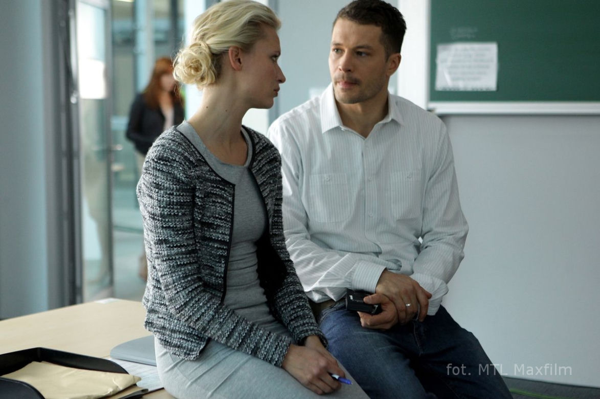 M jak miłość odc. 1039. Tomek (Andrzej Młynarczyk), Paulina Głowacka (Agnieszka Żulewska)
