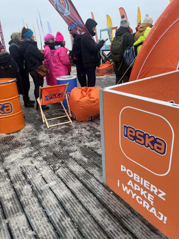 Morsjanie atakują! Ekipa Radia ESKA nadaje ze zlotu morsów w Mielnie