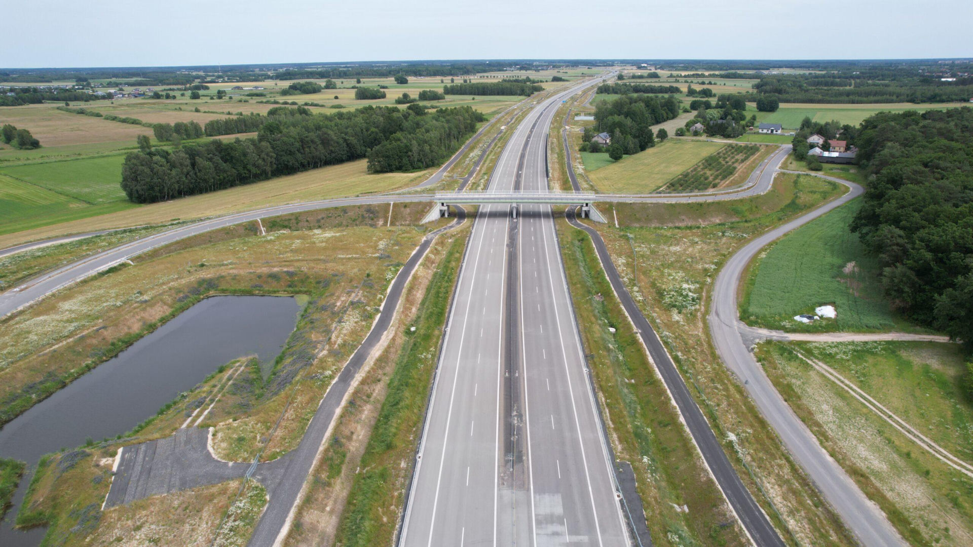 A2 między Siedlcami a węzłem Łukowisko