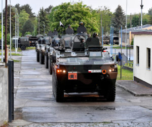 SZCZECIN WYJAZD NA POLIGON 12 BRYGADY ZMECHANIZOWANEJ