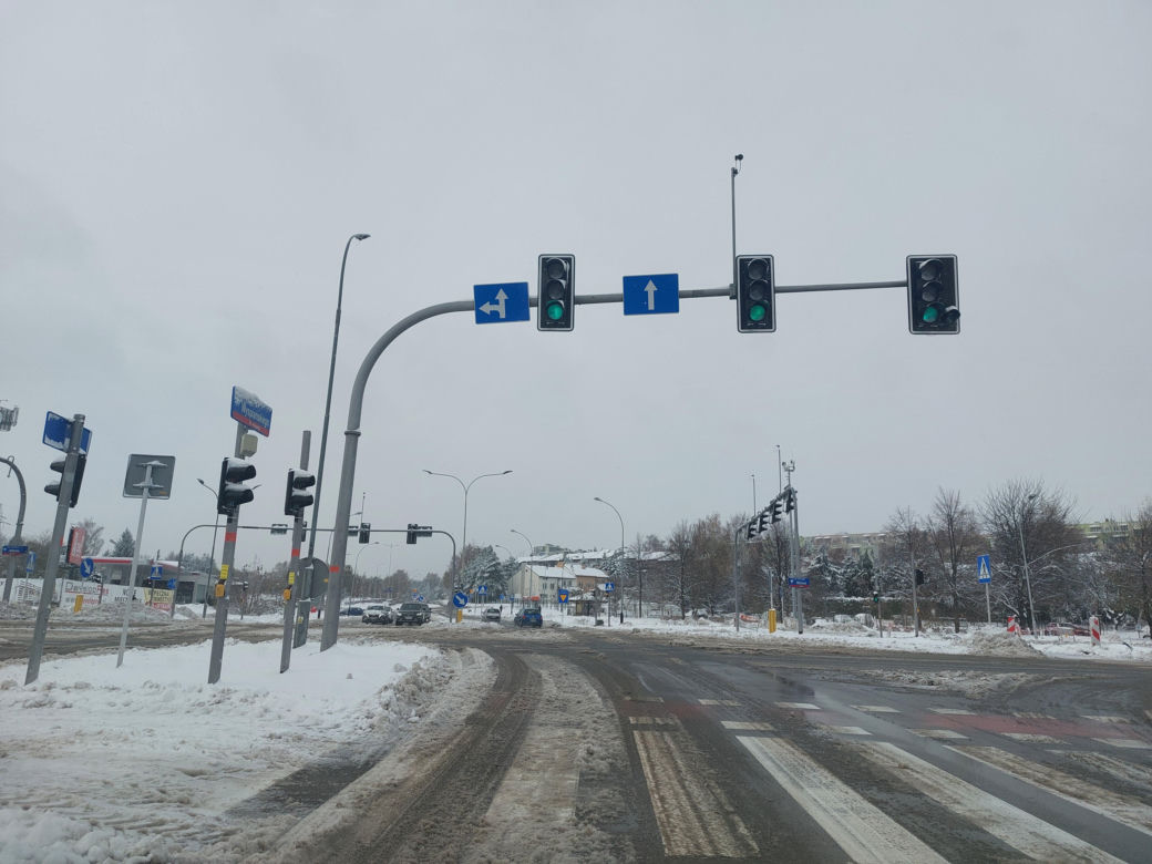 Rzeszów przysypany śniegiem [ZDJĘCIA]