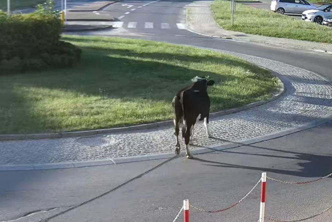 „Moo-żesz to zobaczyć?” Krowa z Żuromina stała się gwiazdą internetu