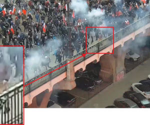 To ONI mogli podpalić mieszkanie na Marszu Niepodległości