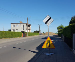 Budowa ronda u zbiegu ul. Szybowników z Działkową