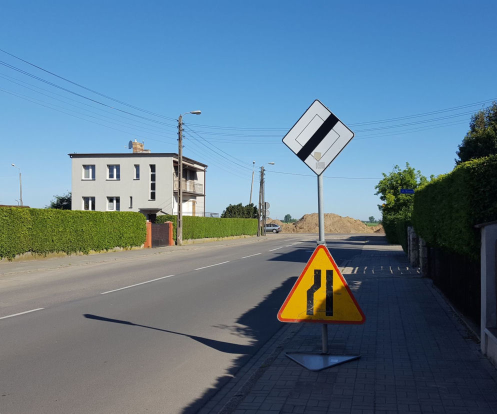 Budowa ronda u zbiegu ul. Szybowników z Działkową