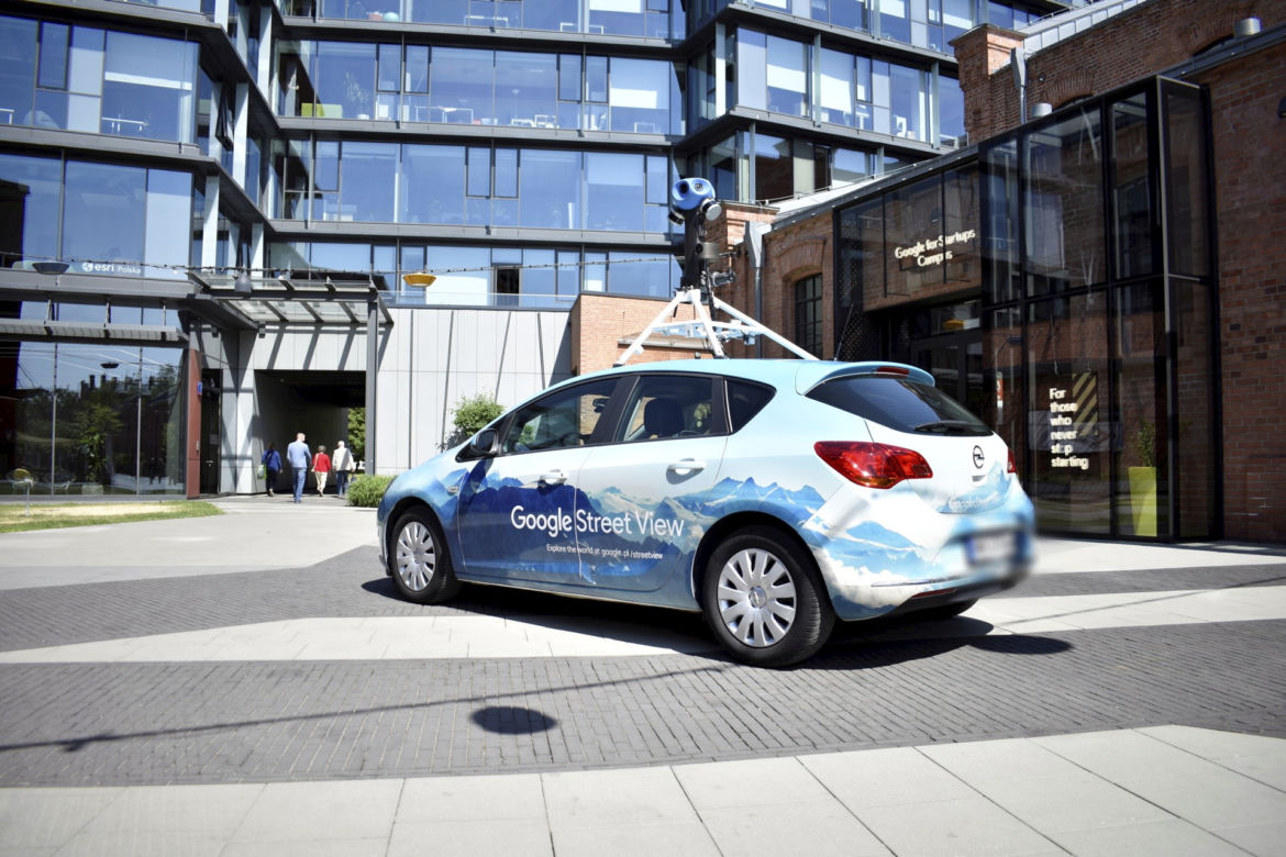 Tak wygląda samochód Google StreetView