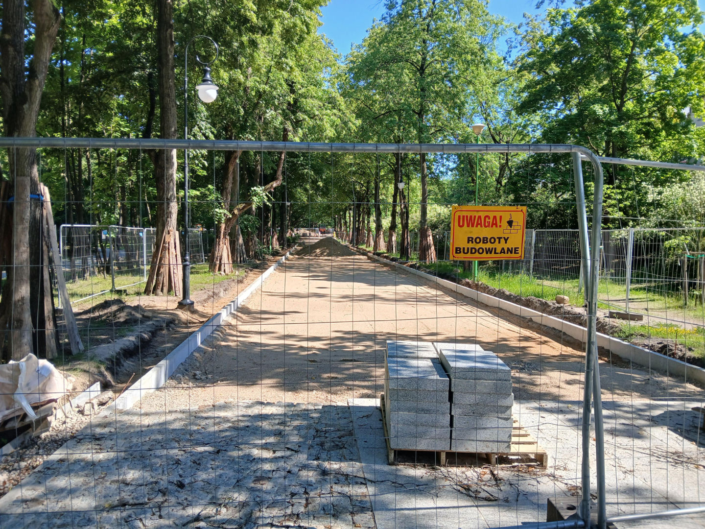 Przebudowa parku Planty w Białymstoku