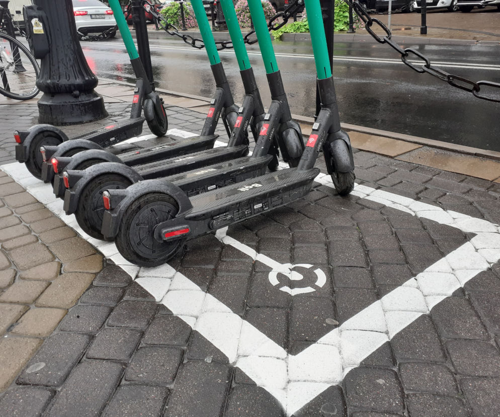 Parkingi na hulajnogi