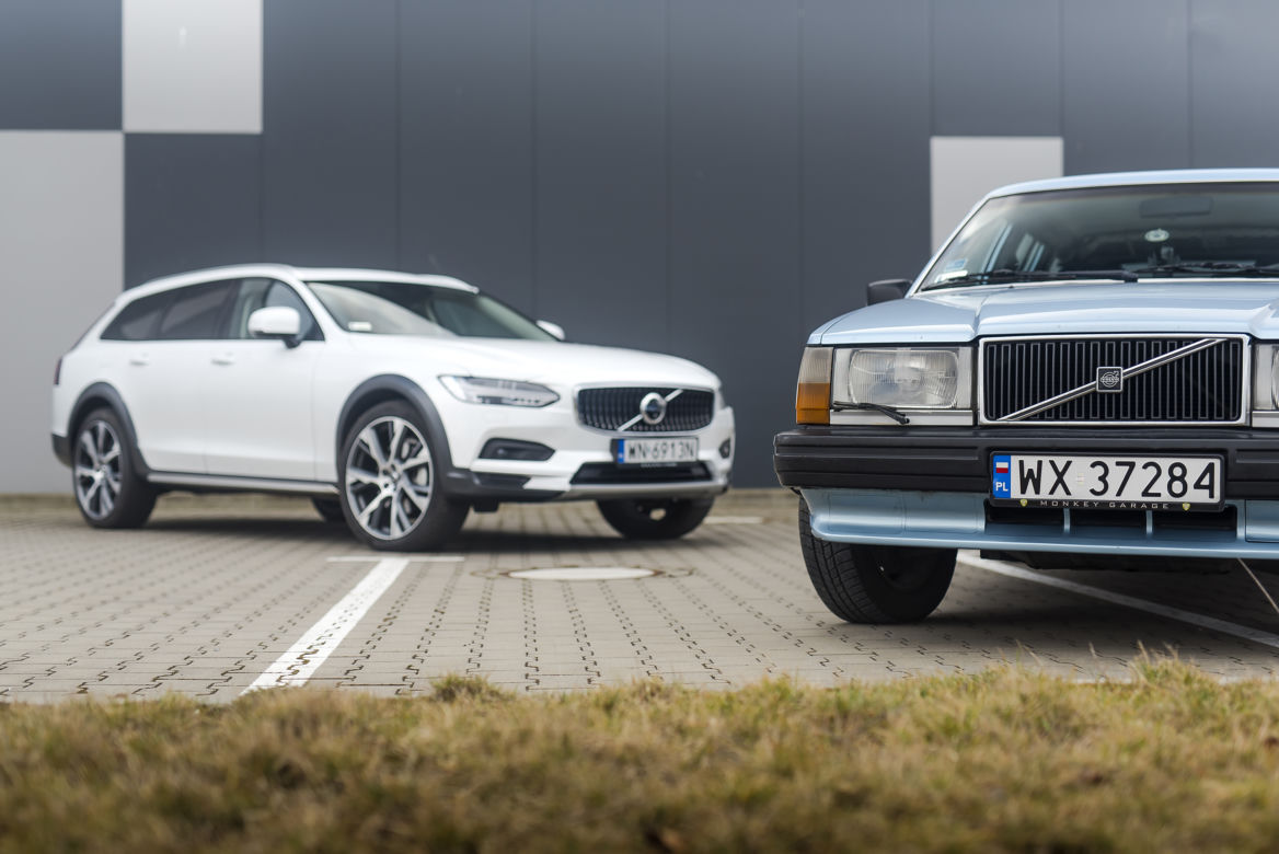 Volvo 740 kombi 2.4TD & Volvo V90 Cross Country B5 AWD 8AT 