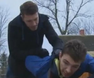 M jak miłość odc. 1057. Tomek (Andrzej Młynarczyk), Dominik Sulej (Oskar Stoczyński)