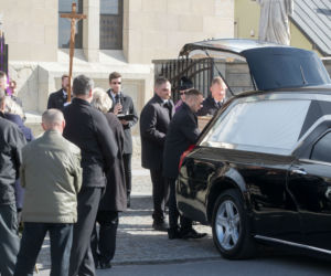 Pogrzeb Grażyny K. w Borzęcinie