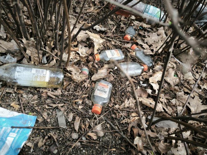 Śmietnisko przy "Alternatywie"