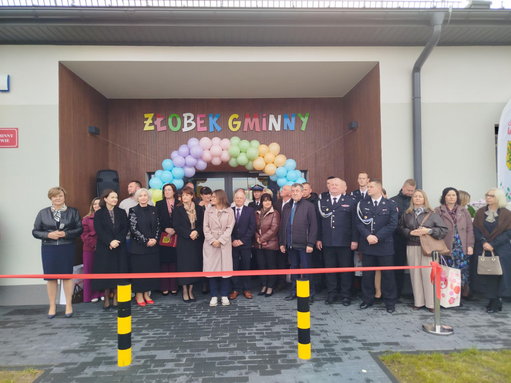 Otwarcie pierwszego publicznego Żłobka Gminnego w Wiśniewie. Z placówki korzysta ok. 30 dzieci
