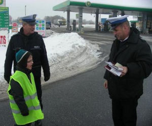 7- latek został policjantem 