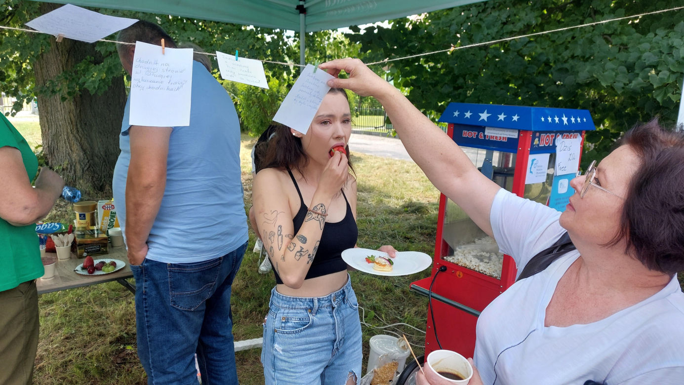 Śniadanie Obywatelskie na os Lubawskim w Iławie