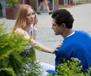 Na dobre i na złe odc. 536. Adam Krajewski (Grzegorz Daukszewicz), Wiktoria Consalida (Katarzyna Dąbrowska)