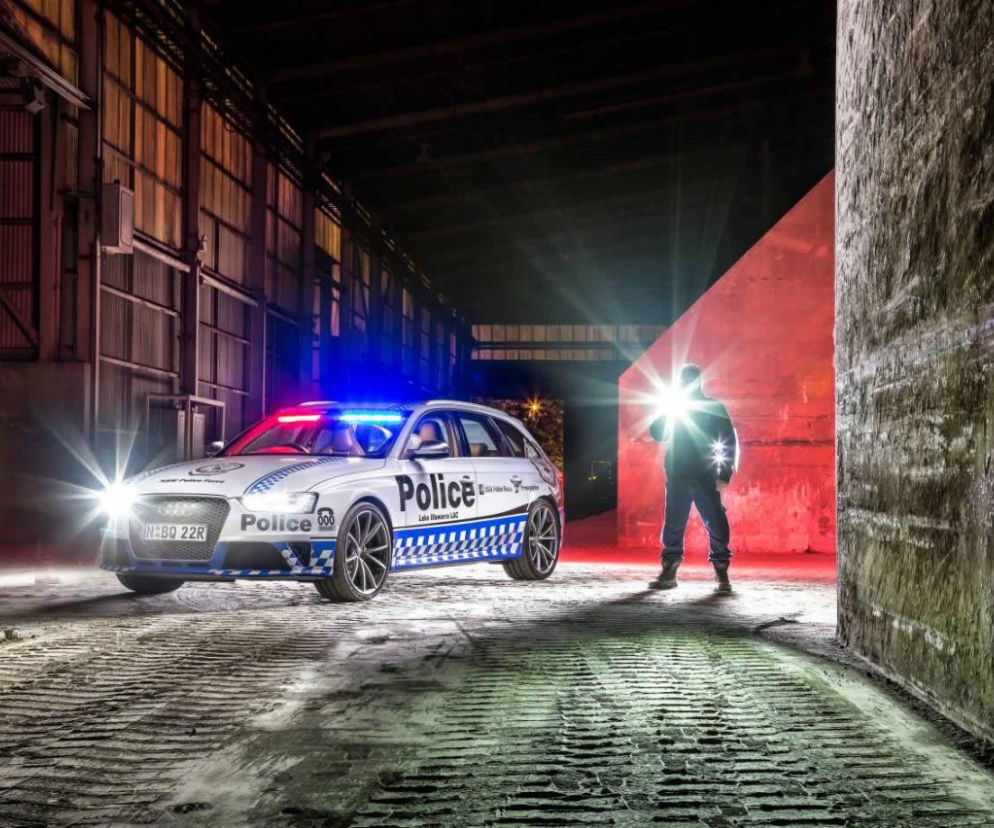 Audi RS4 Avant w służbie australijskiej policji