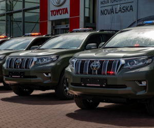 Toyoty Land Cruiser dla policji w Czechach
