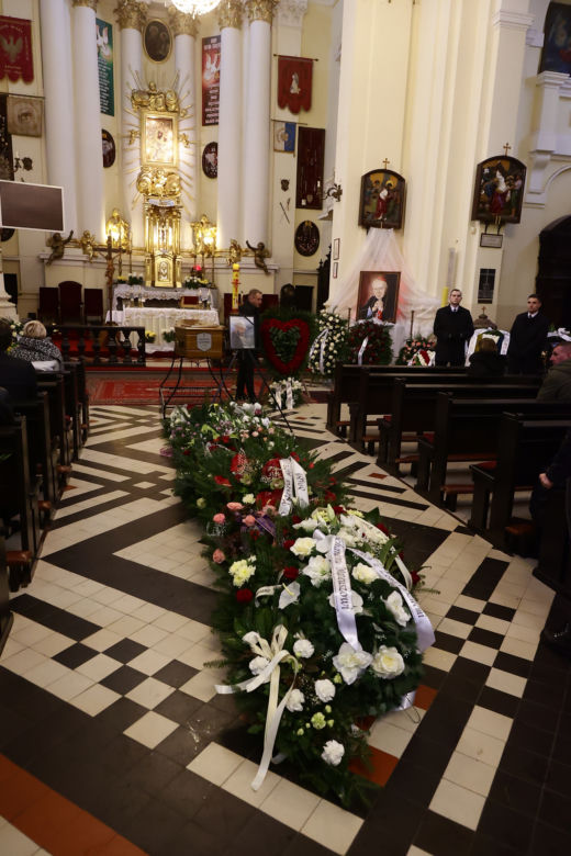 Pogrzeb Mateusza Łazowskiego