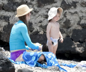 Nicole Kidman na plaży