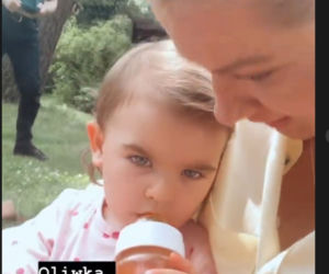 M jak miłość po wakacjach 2021. Marzenka (Olga Szomańska), jej córka Kalinka