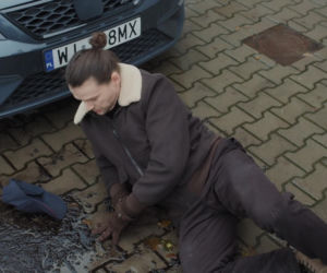 M jak miłość. Natalka (Dominika Suchecka), Mikołaj Lipiński (Mateusz Kościukiewicz)