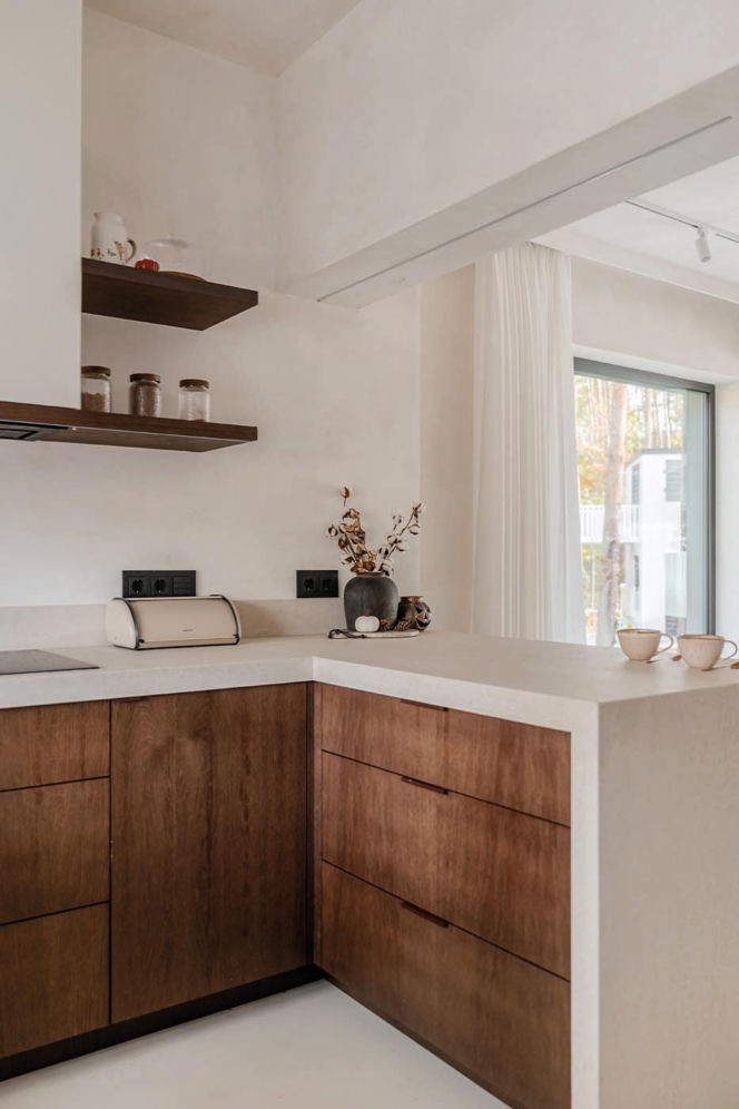 Wnętrze inspirowane Kolorem Roku Pantone 2026 Cloud Dancer