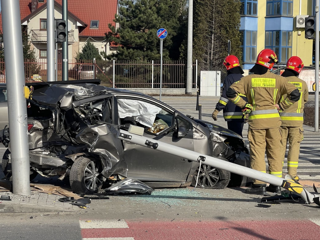 Makabryczny wypadek na Wale Miedzeszyńskim