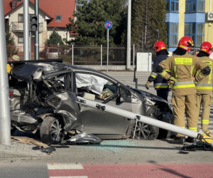 Makabryczny wypadek na Wale Miedzeszyńskim