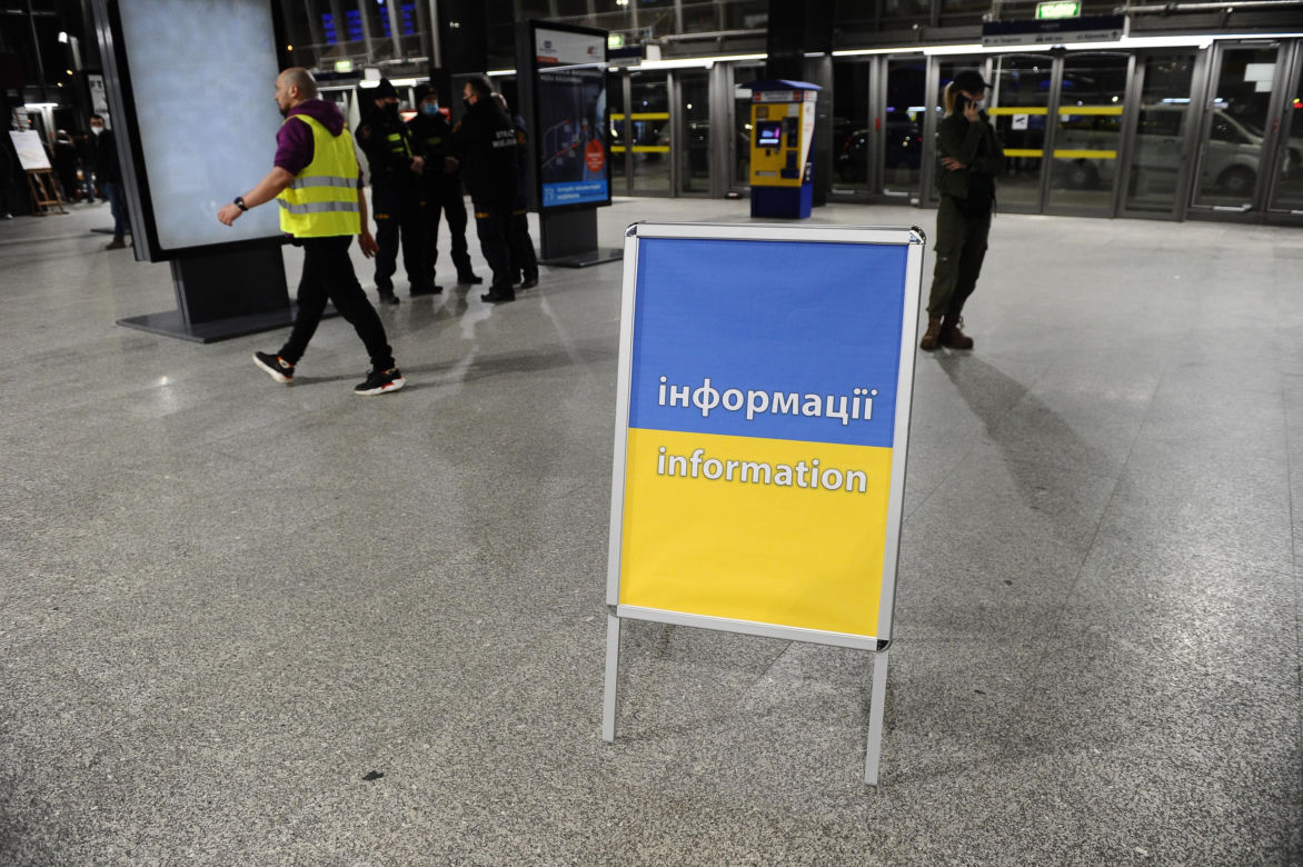 Warszawa w pierwszych dniach po rosyjskiej inwazji na Ukrainę