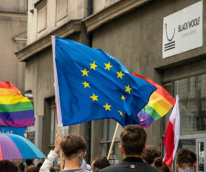 Katowice: Tłumy na proteście społeczności LGBT. Ludzie to nie ideologia! 