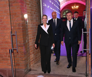Marta Nawrocka w sportowej odsłonie. Tak zaprezentowała się na turnieju