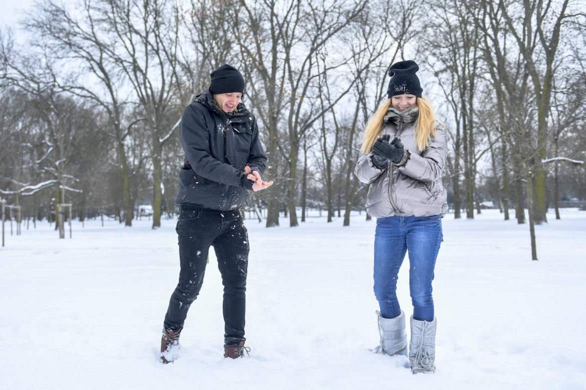 "Rolnik szuka żony" na stoku! Tak Marta Paszkin i Paweł Bodzianny urwali się i szaleją. Ale dzieciaki też mają frajdę