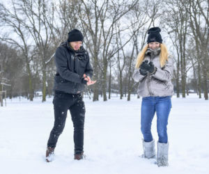 Rolnik szuka żony na stoku! Tak Marta Paszkin i Paweł Bodzianny urwali się i szaleją. Ale dzieciaki też mają frajdę