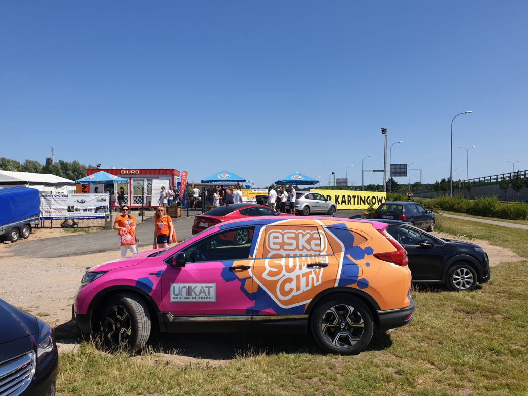 Eska Summer City na torze kartingowym Sadkarting