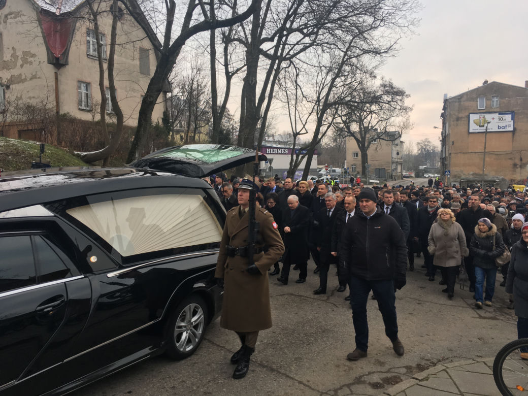 Pogrzeb Szczypińskiej 