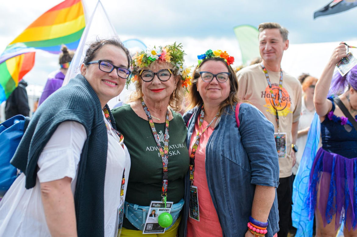 Marsz Równości na Pol’and’Rock Festival 2023
