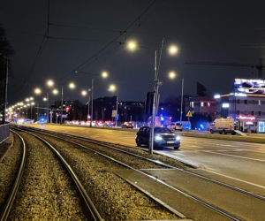 Ładunek wybuchowy na stacji benzynowej przy Wolskiej!? Zamknięto kilka ulic