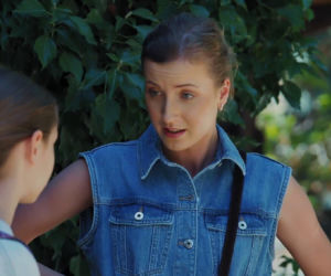 M jak miłość odc. 1894. Natalka (Dominika Suchecka), Hania (Wiktoria Basik)