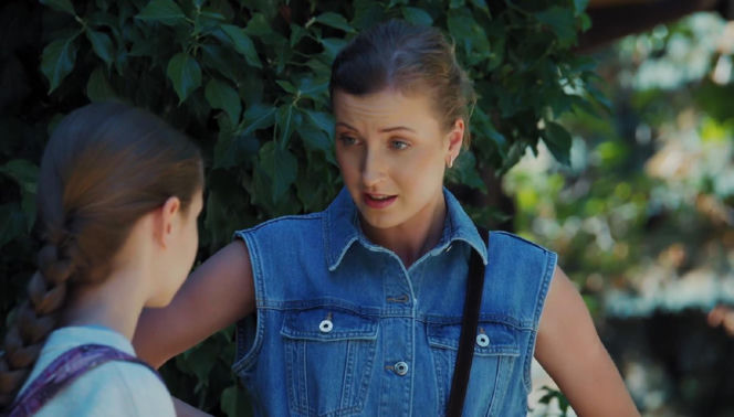 M jak miłość odc. 1894. Natalka (Dominika Suchecka), Hania (Wiktoria Basik)