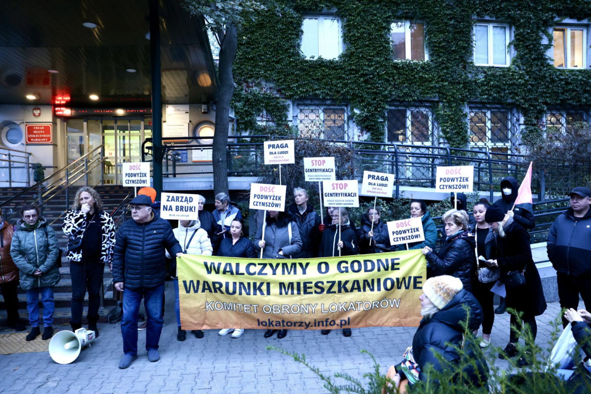 Seniorzy wylądują na ulicy? Lokatorzy protestują przeciwko podwyższeniu czynszu