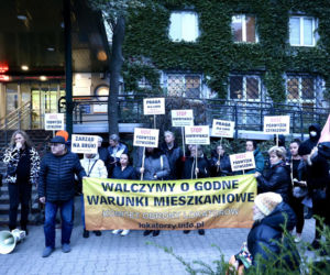 Seniorzy wylądują na ulicy? Lokatorzy protestują przeciwko podwyższeniu czynszu